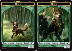 Mowu Token - Foil (Double-Sided)