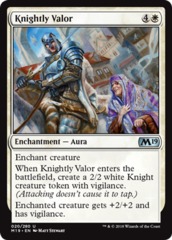 Knightly Valor - Foil