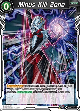Minus Kili Zone (Foil) - BT4-122 - C