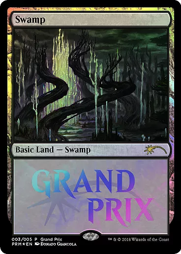 Swamp - Foil 2018 Grand Prix Promo