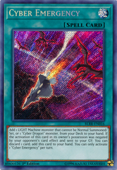 Cyber Emergency - BLRR-EN016 - Secret Rare - 1st Edition