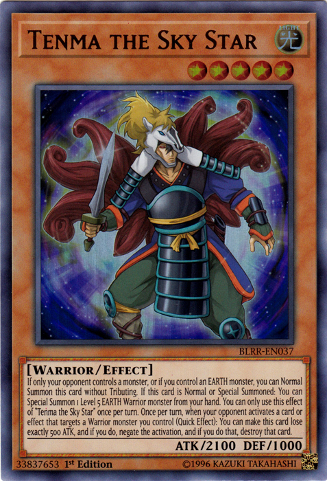 Tenma letoile celeste - BLRR-EN037 - Ultra rare - 1ere edition // Battles of Legend: Relentless Revenge