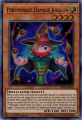 Performage Damage Juggler - BLRR-EN059 - Ultra Rare - 1st Edition