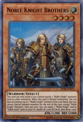 Noble Knight Brothers - BLRR-EN072 - Ultra Rare - 1st Edition