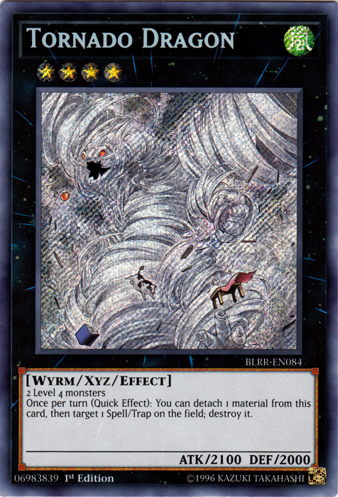 Tornado Dragon - BLRR-EN084 - Secret Rare - 1st Edition