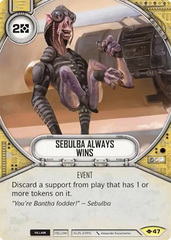 Sebulba Always Wins