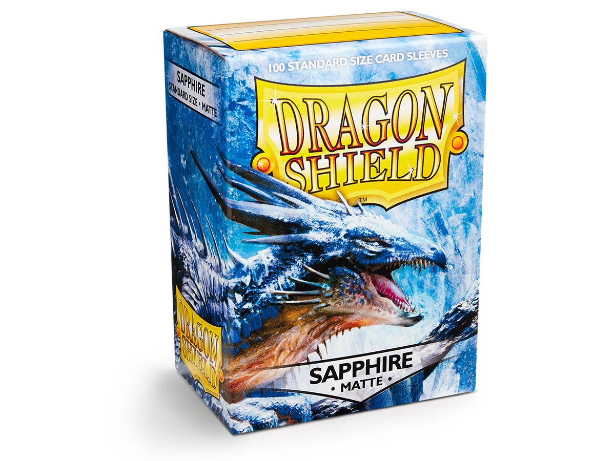 Dragon Shield - Matte Sleeves - Sapphire 100ct