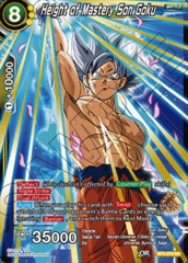 Height of Mastery Son Goku - BT4-075 - SR