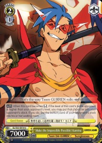 Make the Impossible Possible! Kamina - GL/S52-E018 - U