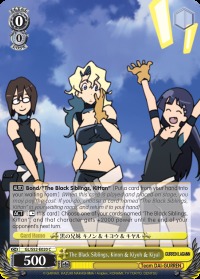 The Black Siblings, Kinon & Kiyoh & Kiyal - GL/S52-E020 - C
