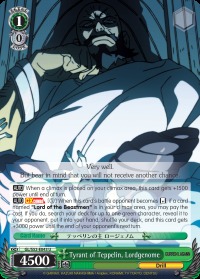 Tyrant of Teppelin, Lordgenome - GL/S52-E043 - U