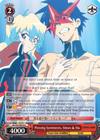 Piercing Sentiments, Simon & Nia - GL/S52-E074 - U Piercing Sentiments, Simon & Nia - GL/S52-E074 - U