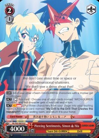 Piercing Sentiments, Simon & Nia - GL/S52-E074 - U