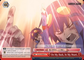 On My Back, In My Heart, - GL/S52-E086 - CR