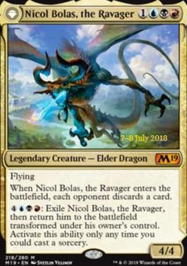 Nicol Bolas, the Ravager - Prerelease Foil