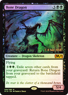 Bone Dragon - Foil - Prerelease Promo