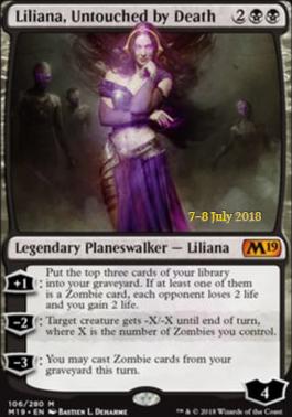 Liliana, Untouched by Death - Foil - Prerelease Promo