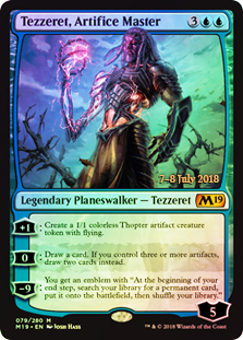 Tezzeret, Artifice Master - M19 Prerelease