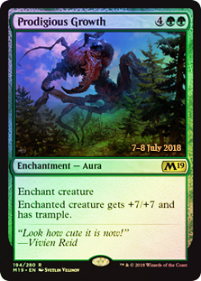 Prodigious Growth - Foil - Prerelease Promo