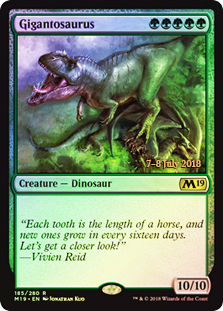 Gigantosaurus - Foil - Prerelease Promo