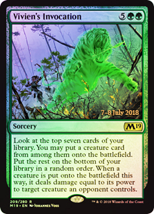 Viviens Invocation - Foil - Prerelease Promo