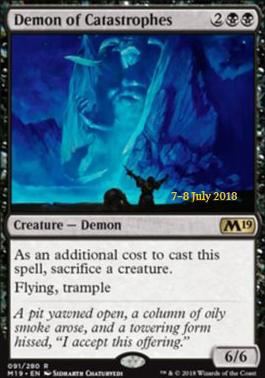 Demon of Catastrophes - Foil - Prerelease Promo