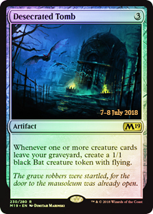 Desecrated Tomb - Foil - Prerelease Promo