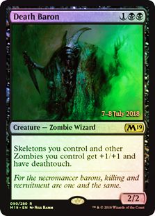 Death Baron - Foil - Prerelease Promo