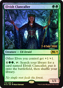 Elvish Clancaller - Foil - Prerelease Promo