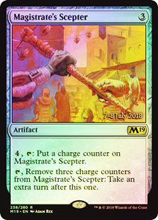 Magistrates Scepter - Foil - Prerelease Promo