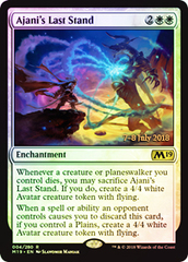 Ajani's Last Stand - Foil - Prerelease