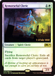 Remorseful Cleric - Foil - Prerelease Promo