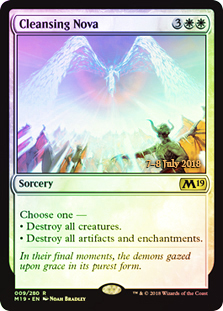 Cleansing Nova - Foil - Prerelease Promo