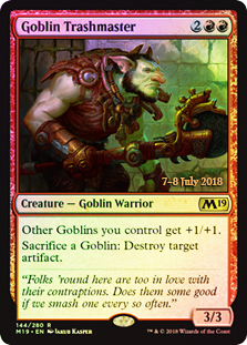 Goblin Trashmaster - Foil - Prerelease Promo