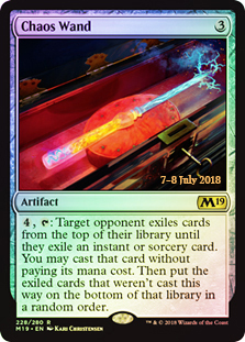 Chaos Wand - Foil - Prerelease Promo