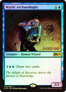 Mystic Archaeologist - Foil - Prerelease Promo