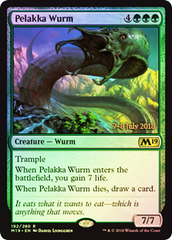 Pelakka Wurm - Foil - Prerelease Promo