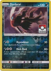 Darkrai - 87/147 - Reverse Holo Pokemon League Promo