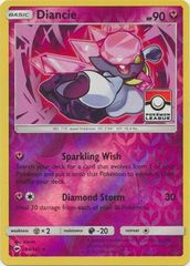 Diancie - 94/147 - Reverse Holo Pokemon League Promo