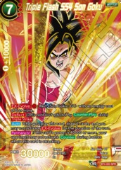 Triple Flash SS4 Son Goku (SPR) - BT4-003 - SPR