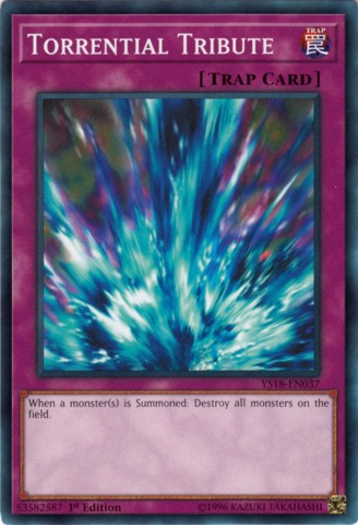 Torrential Tribute - YS18-EN037 - Common - 1st Edition