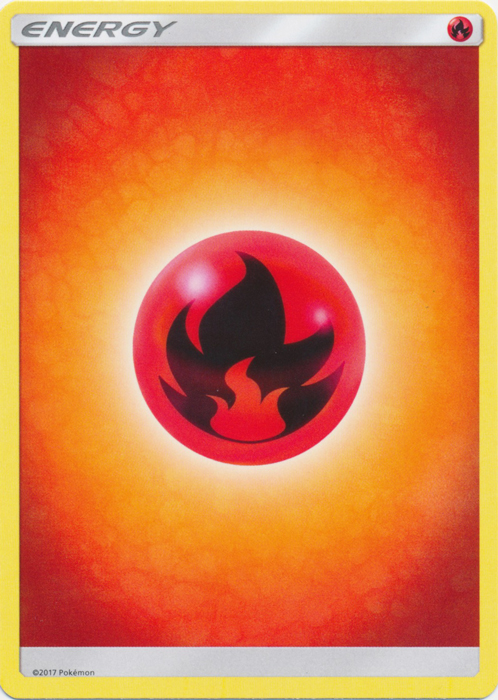 Fire Energy - Reverse Holo