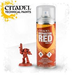 Citadel Paint 400ml Spray - Mephiston Red (IN STORE SALE ONLY - ID REQUIRED)