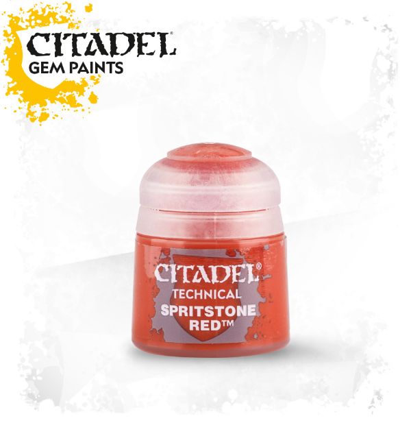 (27-12) Citadel Paint - Technical: Spiritstone Red (12Ml)