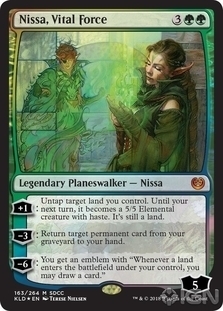 Nissa, Vital Force - SDCC 2018 Promo Foil