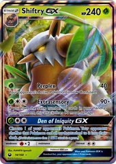 Shiftry GX - 14/168 - Ultra Rare