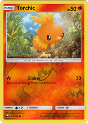 Torchic - 25/168 - Common - Reverse Holo