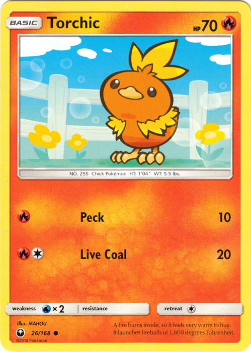 Torchic - 26/168 - Common