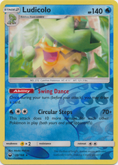 Ludicolo - 38/168 - Holo Rare - Reverse Holo