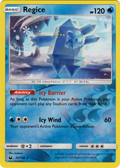 Regice - 45/168 - Rare - Reverse Holo